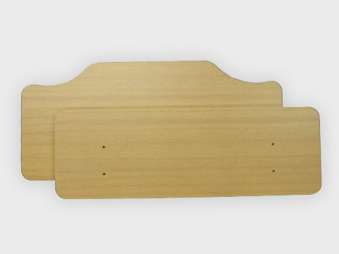 Architectural Head and Foot Boards for nursing home beds