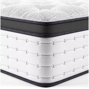 5-Zone Orthopedic Hybrid Memory Foam Pocket Spring Mattress Compress In A Box For Hotel Quality