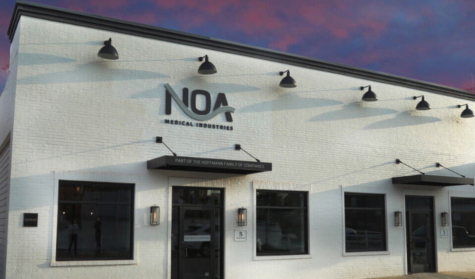 NOA Medical corporate manufacturing building in Washington Missouri