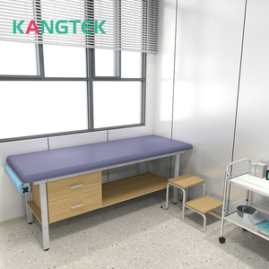 Kangtek Medical Examination Table Wooden Cabinet Drawers