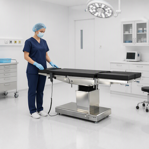 Operating Table 5 Section Separate Leg Stainless Steel Surgery Table