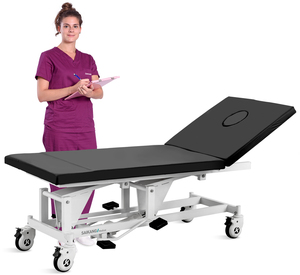 X14 SAIKANG Hydraulic Medical Exam Table Stainless Steel