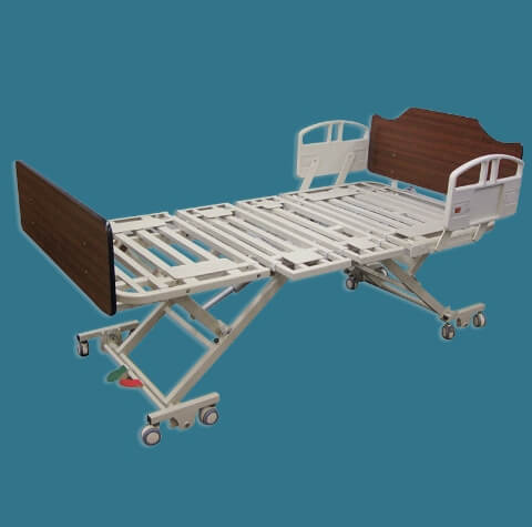 NOA Elite EX Low Height Riser Bed with expandable width deck for long term care