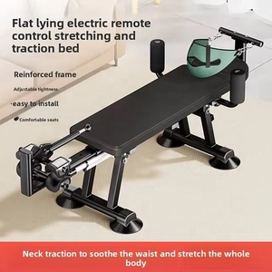 Electric Lumbar Traction Bed Rehabilitation Device Adjustable Back Pain Relief