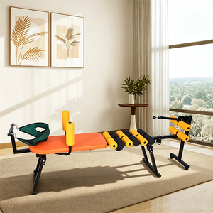 Electric Metal Cervical Lumbar Traction Bed One-key Control