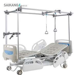 GB8C SAIKANG Professional 5 Function Electric Movable Orthopedic Traction Hospital Bed