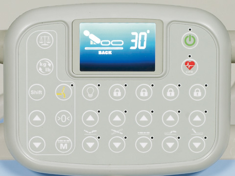 NOA Digital Nurse Control Panel for Acute Care Beds