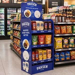 4-Tier Modular Facility Dispensing Storage Display Stand Rack